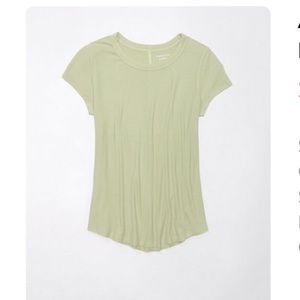 NEW AE Soft & Sexy Ribbed Tee M